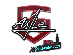 Sticker | Ax1Le | Stockholm 2021