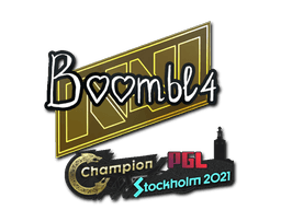 Sticker | Boombl4 | Stockholm 2021