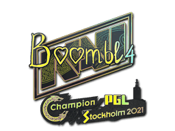 Sticker | Boombl4 (Holo) | Stockholm 2021