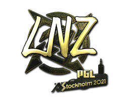 Sticker | LNZ (Gold) | Stockholm 2021
