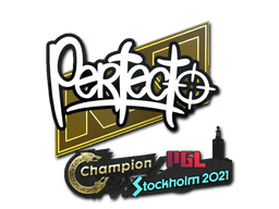 Sticker | Perfecto | Stockholm 2021
