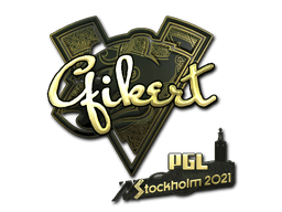 Sticker | Qikert (Gold) | Stockholm 2021