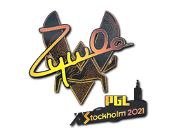 Sticker | ZywOo (Holo) | Stockholm 2021