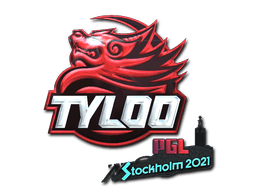 Sticker | Tyloo (Foil) | Stockholm 2021