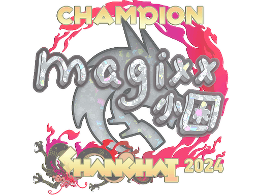Sticker | magixx (Glitter, Champion) | Shanghai 2024