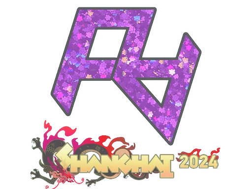 Sticker | Rare Atom (Glitter) | Shanghai 2024