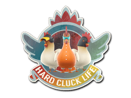 Sticker | Hard Cluck Life (Holo)