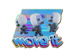Sticker | Move It (Holo)
