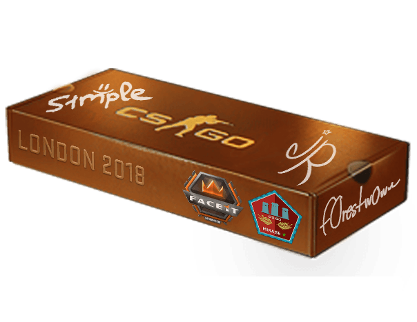 London 2018 Mirage Souvenir Package