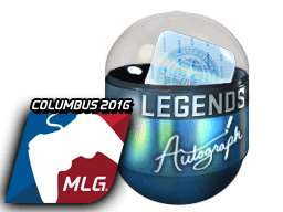 Autograph Capsule | Legends (Foil) | MLG Columbus 2016 Stickers