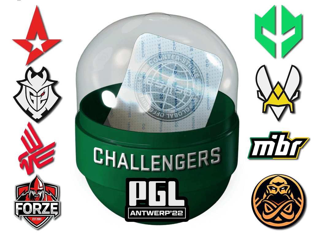 Antwerp 2022 Challengers Stickers