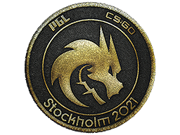 Patch | Team Spirit (Gold) | Stockholm 2021