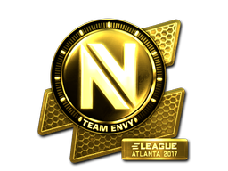 Sticker | Team EnVyUs (Gold) | Atlanta 2017