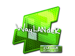 Sticker | wayLander (Foil) | Atlanta 2017