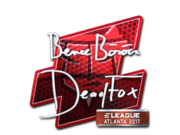 Sticker | DeadFox (Foil) | Atlanta 2017