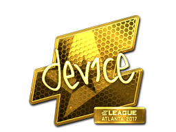 Sticker | device (Gold) | Atlanta 2017