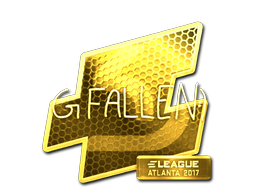 Sticker | FalleN (Gold) | Atlanta 2017