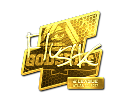 Sticker | flusha (Gold) | Atlanta 2017