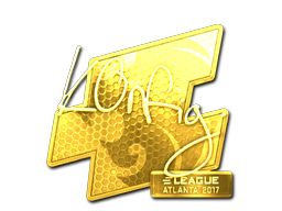Sticker | k0nfig (Gold) | Atlanta 2017