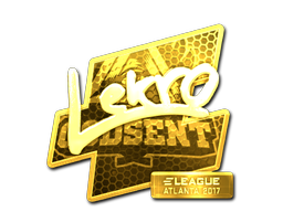 Sticker | Lekr0 (Gold) | Atlanta 2017