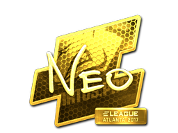 Sticker | NEO (Gold) | Atlanta 2017