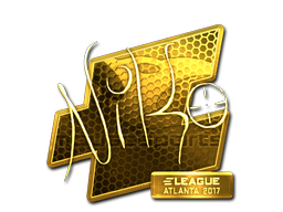 Sticker | NiKo (Gold) | Atlanta 2017