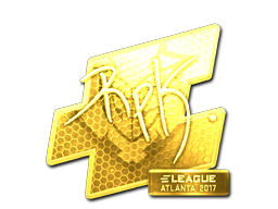 Sticker | RpK (Gold) | Atlanta 2017