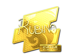 Sticker | RUBINO (Gold) | Atlanta 2017