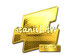 Sticker | stanislaw (Gold) | Atlanta 2017