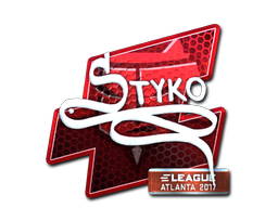 Sticker | STYKO (Foil) | Atlanta 2017