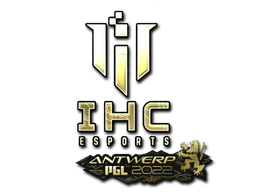 Sticker | IHC Esports (Gold) | Antwerp 2022