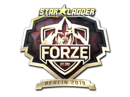 Sticker | forZe eSports (Gold) | Berlin 2019