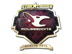 Sticker | mousesports (Gold) | Berlin 2019