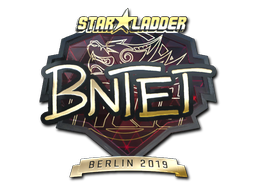 Sticker | BnTeT (Gold) | Berlin 2019