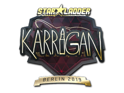 Sticker | karrigan (Gold) | Berlin 2019
