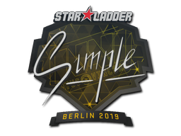 Sticker | s1mple | Berlin 2019