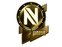 Sticker | Team EnVyUs (Gold) | Boston 2018