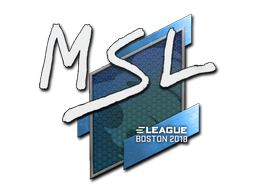 Sticker | MSL | Boston 2018