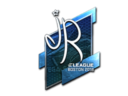 Sticker | jR (Foil) | Boston 2018