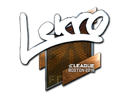 Sticker | Lekr0 (Foil) | Boston 2018