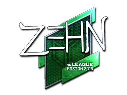 Sticker | zehN (Foil) | Boston 2018