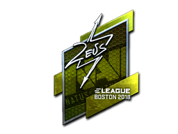 Sticker | Zeus (Foil) | Boston 2018