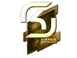 Sticker | SK Gaming (Gold) | Boston 2018