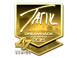 Sticker | tarik (Gold) | Cluj-Napoca 2015