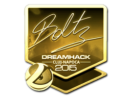 Sticker | boltz (Gold) | Cluj-Napoca 2015