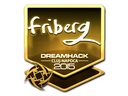 Sticker | friberg (Gold) | Cluj-Napoca 2015