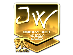 Sticker | JW (Gold) | Cluj-Napoca 2015