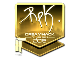 Sticker | RpK (Gold) | Cluj-Napoca 2015