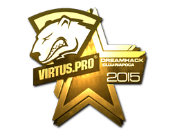 Sticker | Virtus.Pro (Gold) | Cluj-Napoca 2015