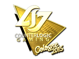 Sticker | Counter Logic Gaming (Gold) | Cologne 2015